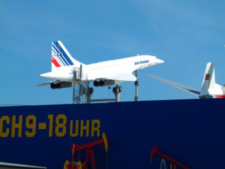Další muzeum na střeše Concorde hned vedle byla TU-144.